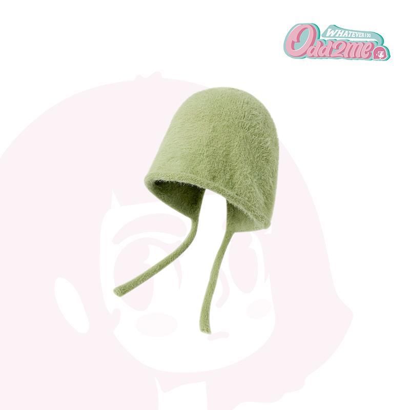 Cloche Hat Knit Plain