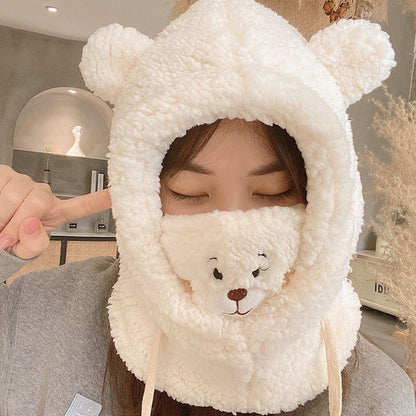 SampleBear Fleece Trapper Hat