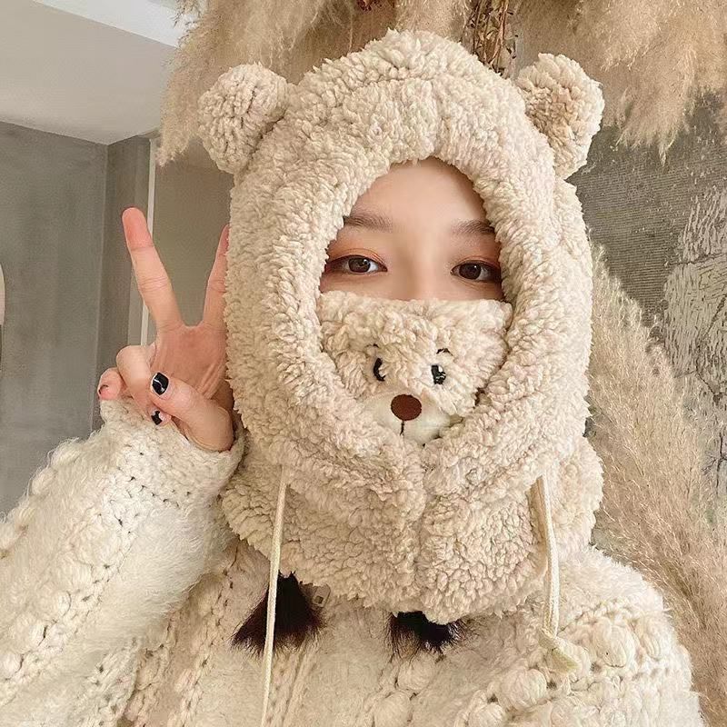 SampleBear Fleece Trapper Hat