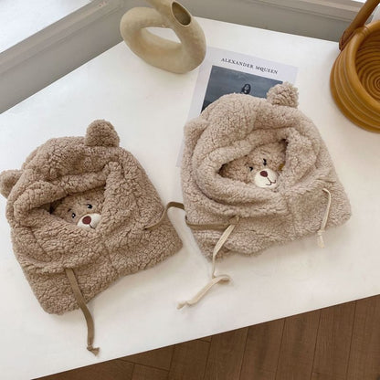 SampleBear Fleece Trapper Hat