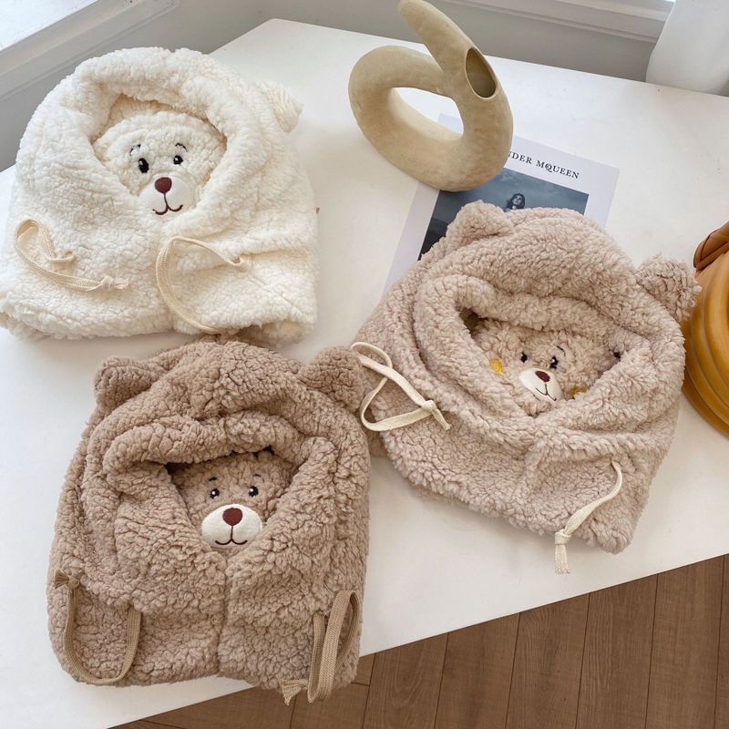 SampleBear Fleece Trapper Hat