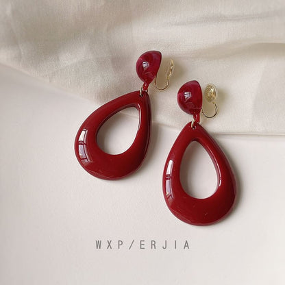 Acrylic Droplet Drop Earring