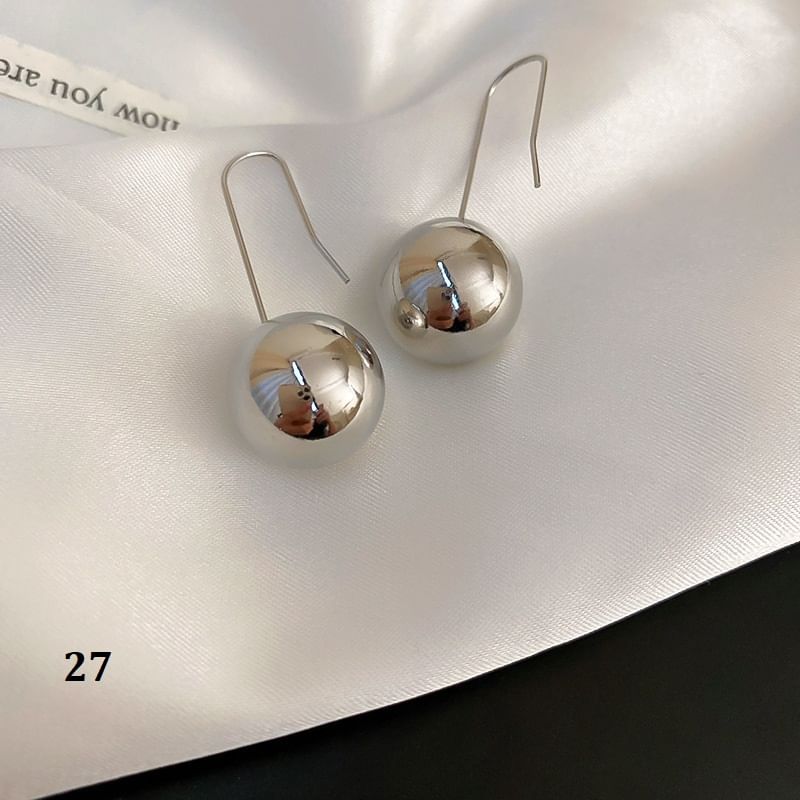 Silver Tone Earring (Various Designs)