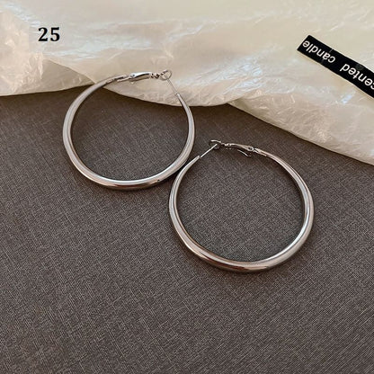 Silver Tone Earring (Various Designs)