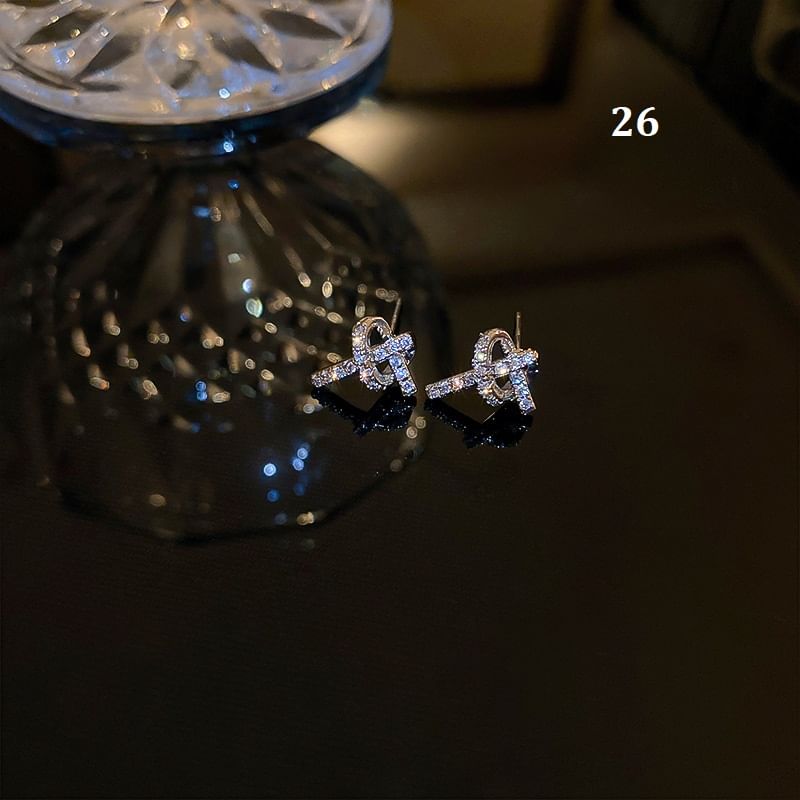Silver Tone Earring (Various Designs)