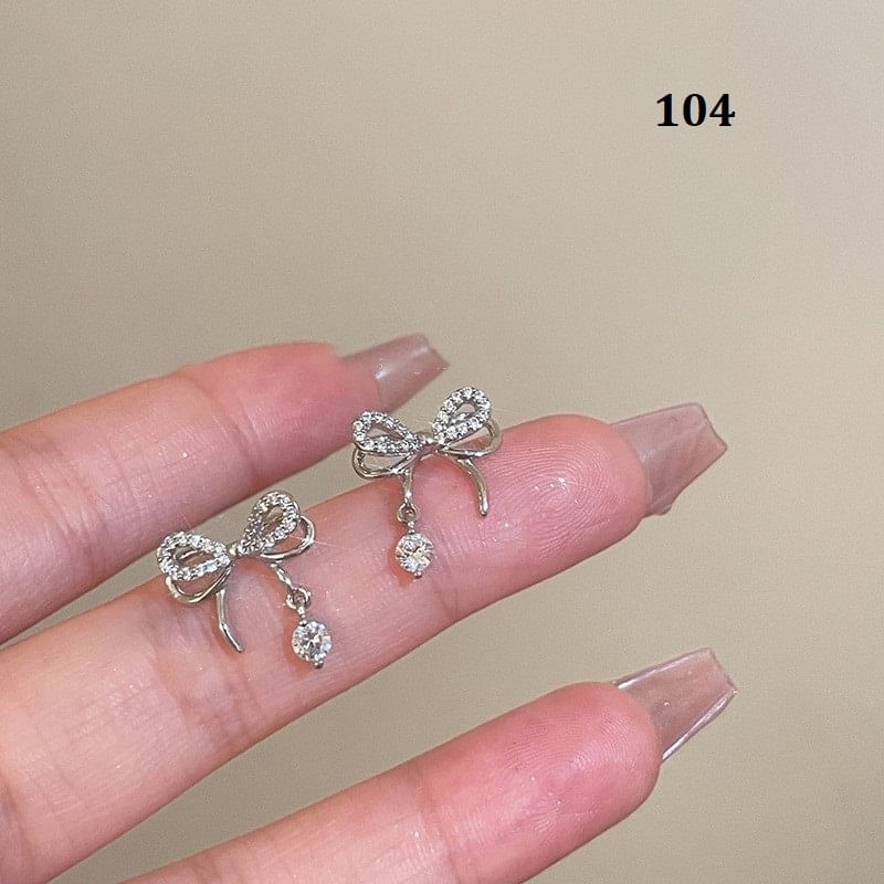 Silver Tone Earring (Various Designs)