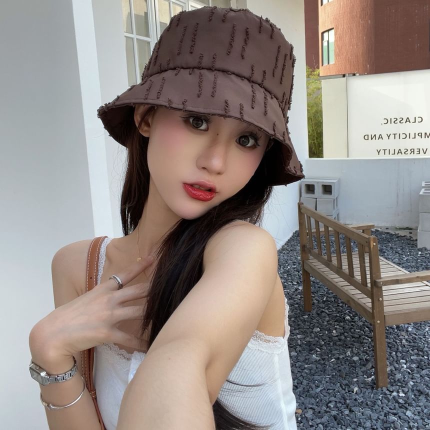 Jacquard Hat Bucket Plain
