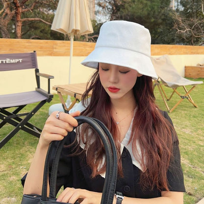 Heart Hat Jacquard Bucket