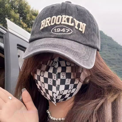 Embroidered Baseball Cap Lettering
