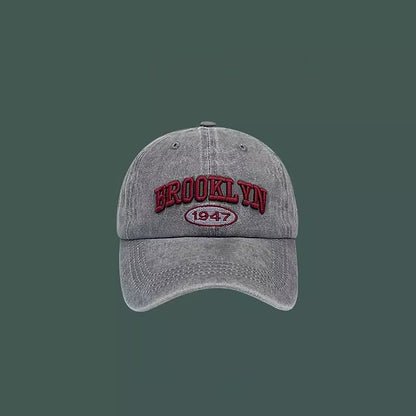 Embroidered Baseball Cap Lettering