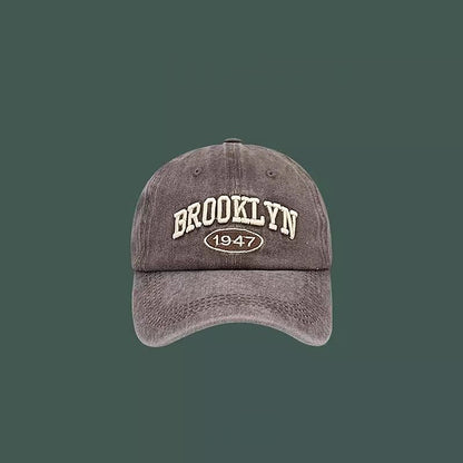 Embroidered Baseball Cap Lettering