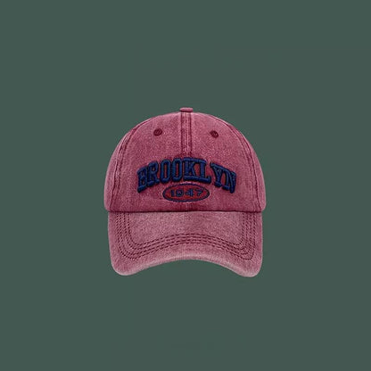Embroidered Baseball Cap Lettering