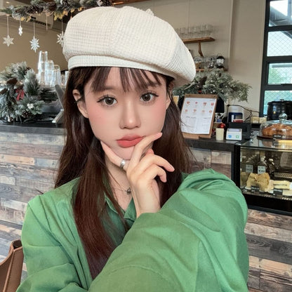 Waffle Beret Plain