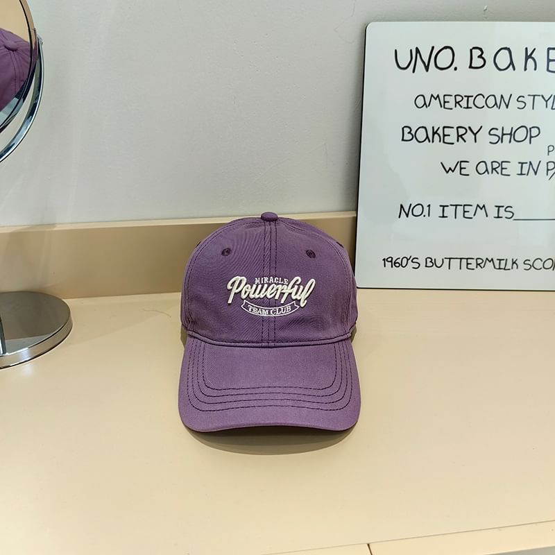 Baseball Lettering Cap