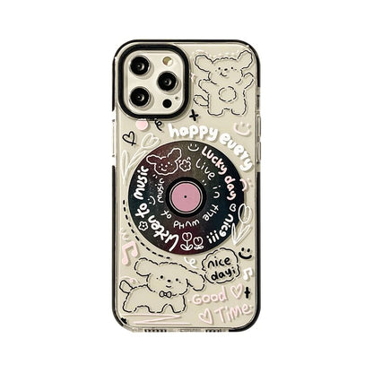 Animal Vinyl Case Record Phone
