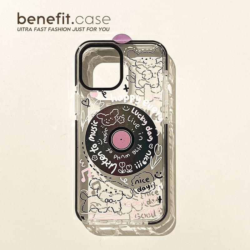 Animal Vinyl Case Record Phone