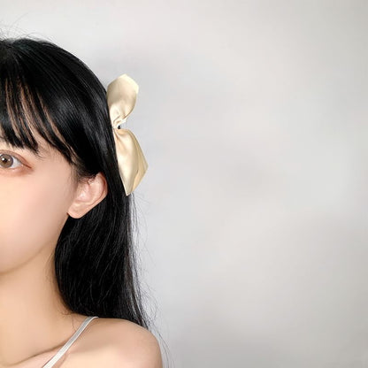 Clip Bow Fabric Hair