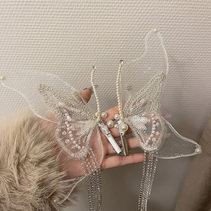 2: Set Butterfly Mesh of Hair Clip