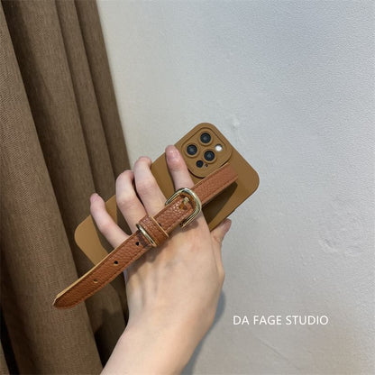 Strap Pearl Faux Phone Case