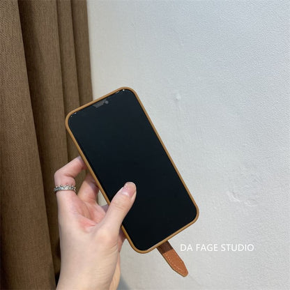 Strap Pearl Faux Phone Case