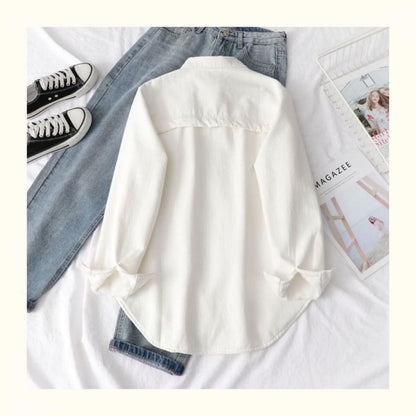 Shacket Plain Collared