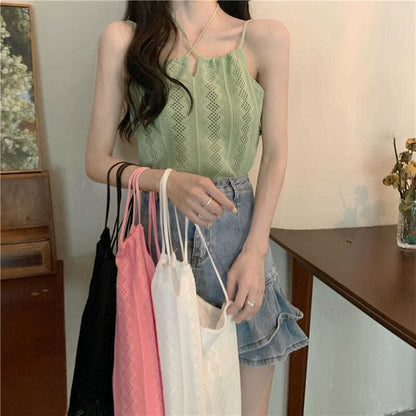 Knit Plain Top Camisole