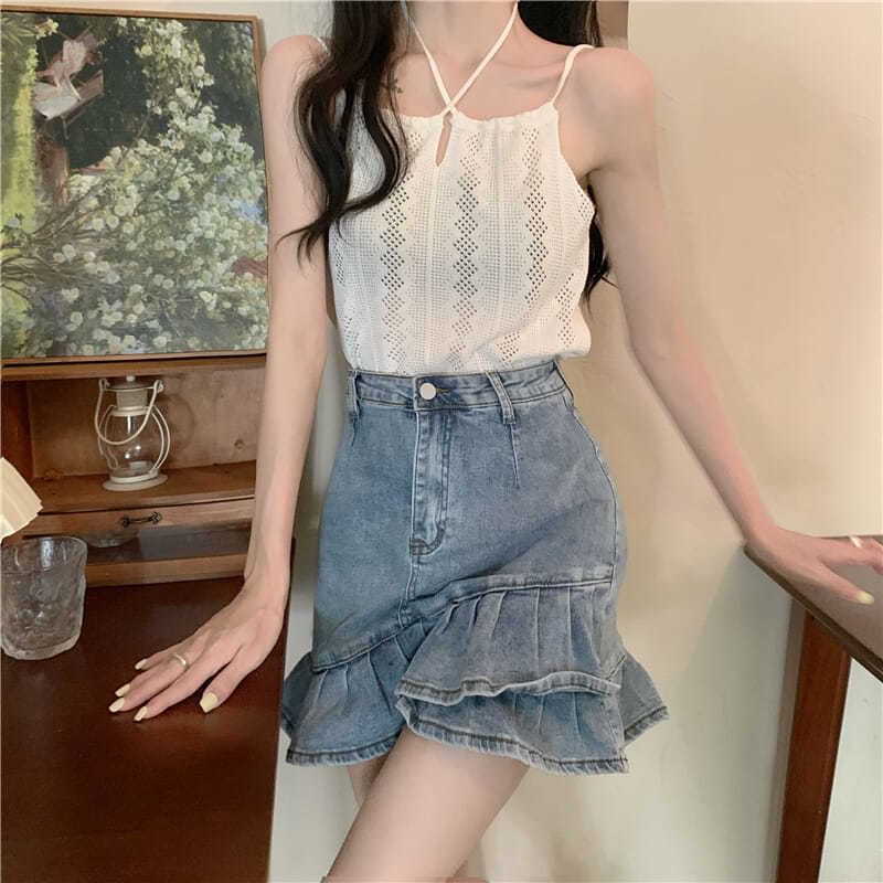 Knit Plain Top Camisole