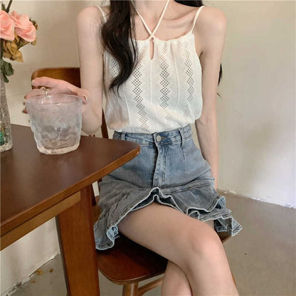 Knit Plain Top Camisole