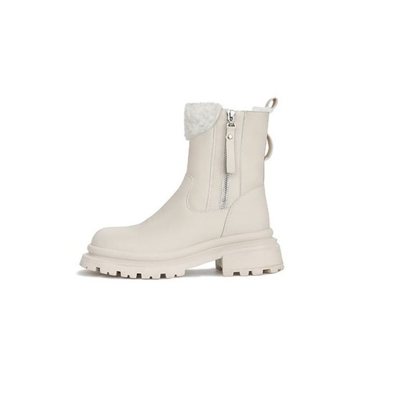Boots Short Fleece-Lined
