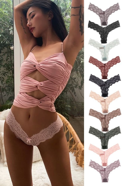 Lace Thongs