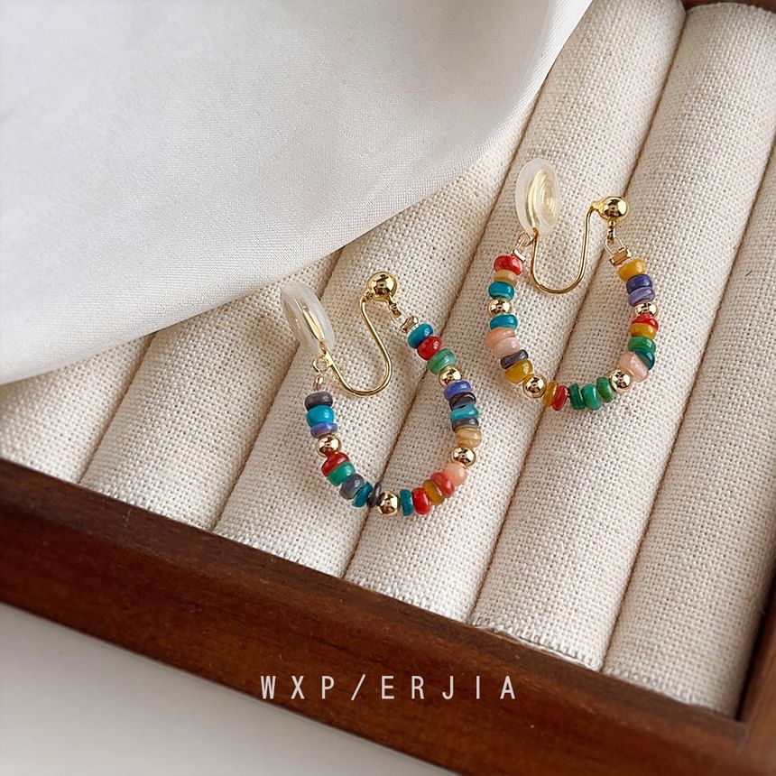 Ear Alloy Bead Hoop Cuff
