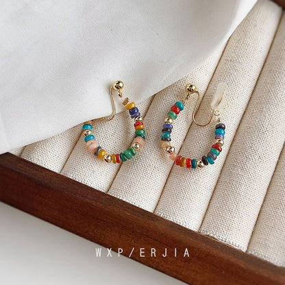 Ear Alloy Bead Hoop Cuff