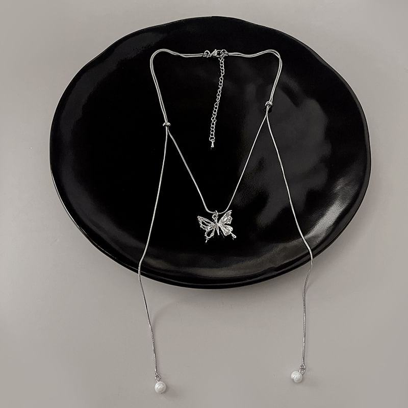 Butterfly Necklace Pendant
