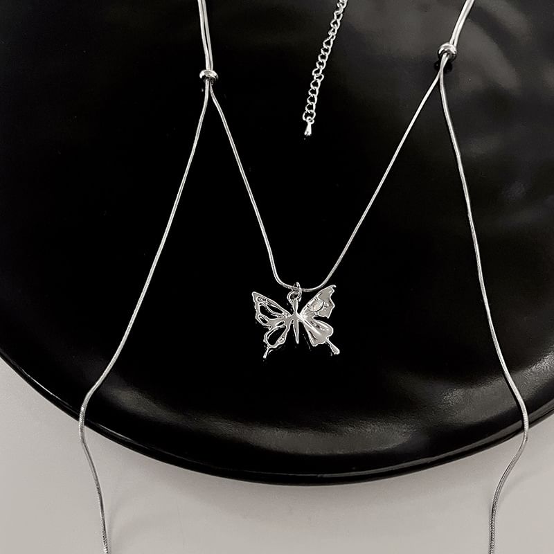 Butterfly Necklace Pendant