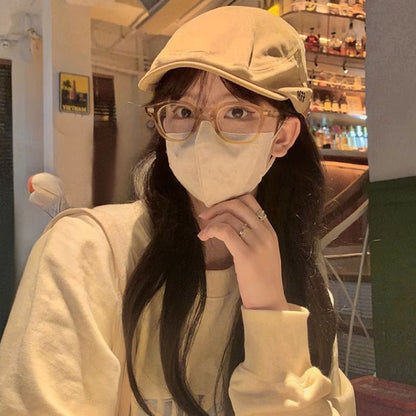 Sample Numerical Embroidered Flat Cap