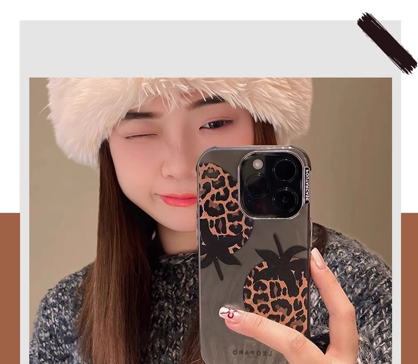 Leopard Case Print Phone
