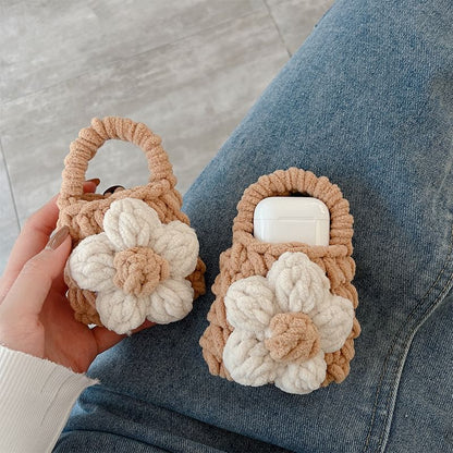Case Knit Earphone Pouch Floral