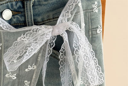 Lace Designs) Half Skirt Apron (Various