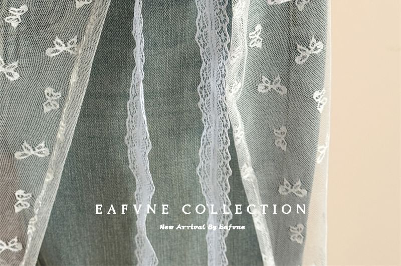 Lace Designs) Half Skirt Apron (Various