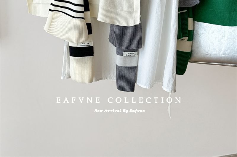 Shawl Striped Knit