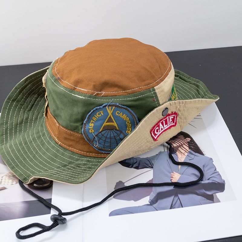 Applique Block Boonie Hat Color