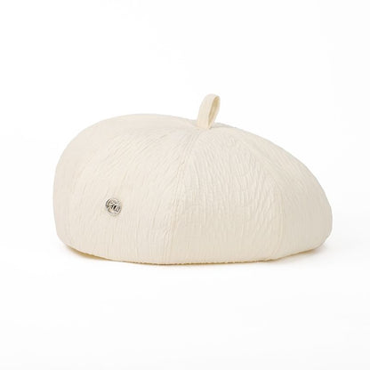 Beret Plain Cotton
