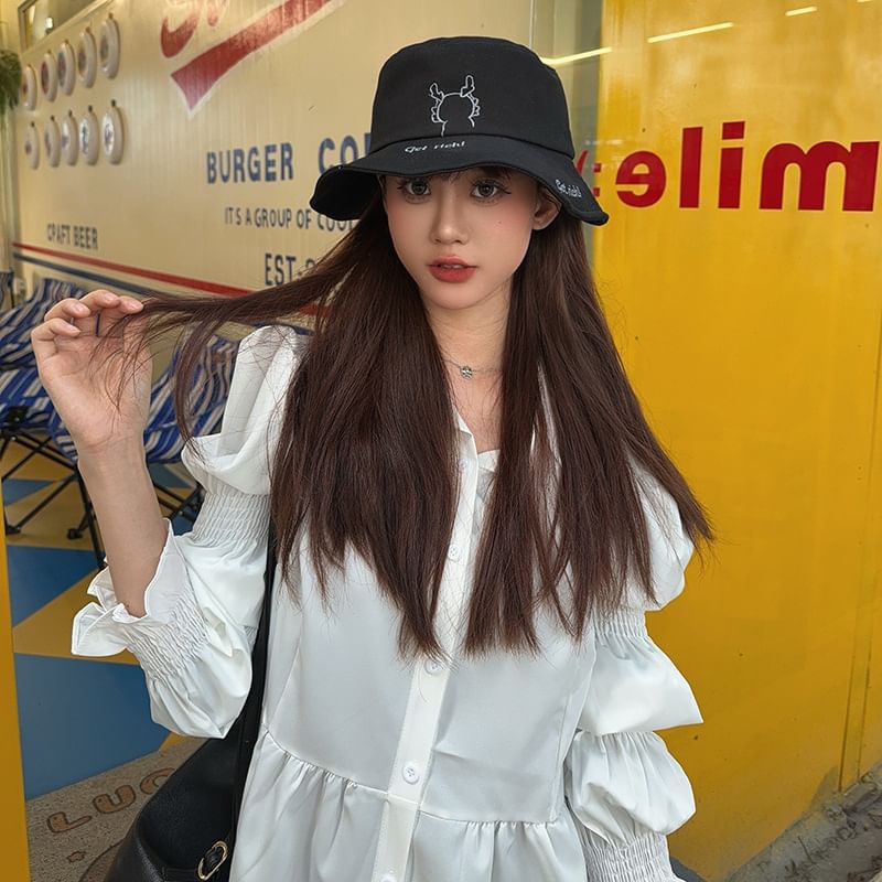 Plain Cloche Hat