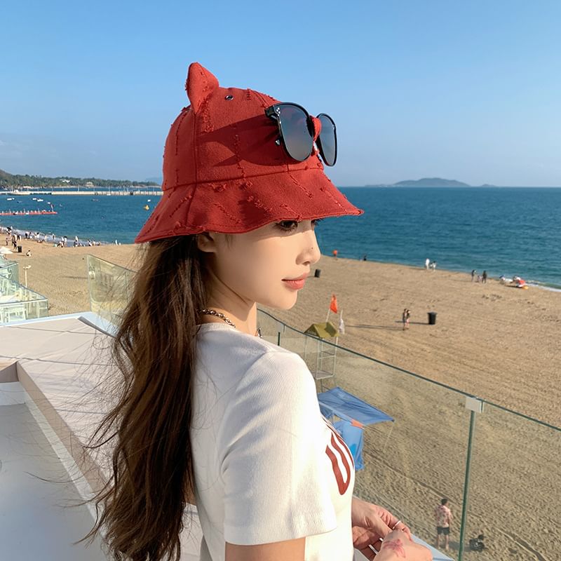 Ear Cat Hat Cloche