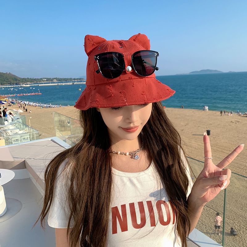 Ear Cat Hat Cloche