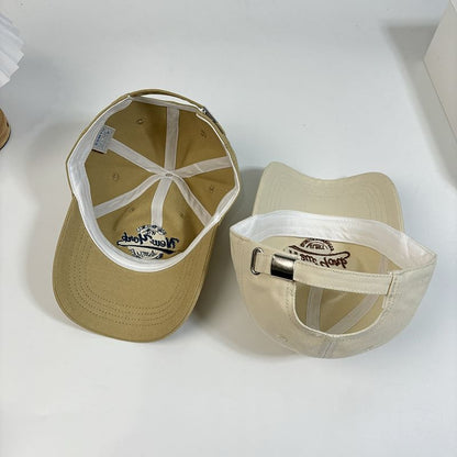 Letter Cap Embroidered Baseball
