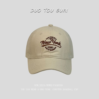 Letter Cap Embroidered Baseball
