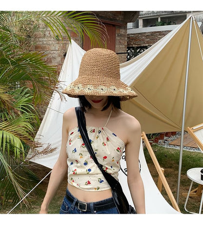 Hat Sun Straw