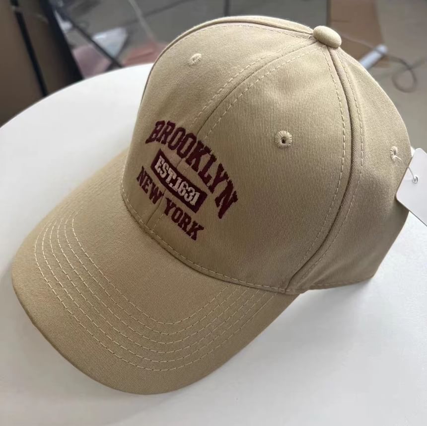 Cap Embroidered Lettering