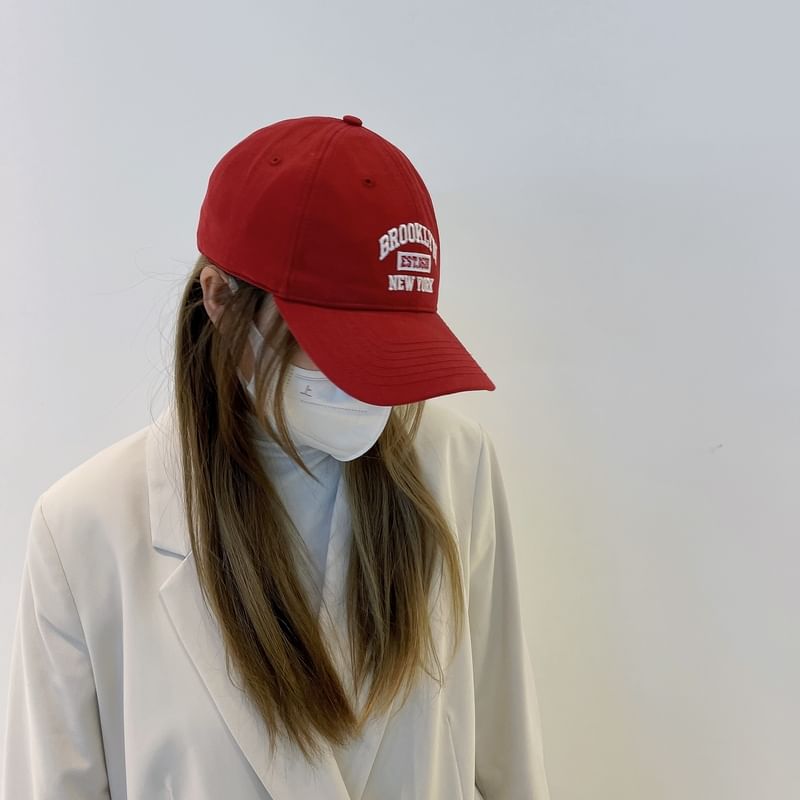 Cap Embroidered Lettering
